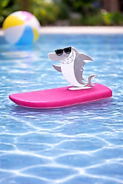 OYUNCAK Çocuklar İçin Köpekbalığı Surf Oyuncağı – Havuz & Plaj Eğlencesi Su Oyuncağı