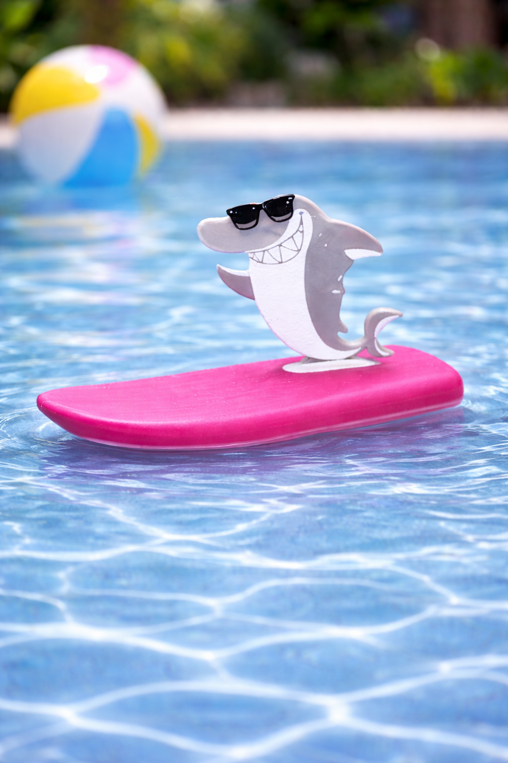 OYUNCAK Çocuklar İçin Köpekbalığı Surf Oyuncağı – Havuz & Plaj Eğlencesi Su Oyuncağı